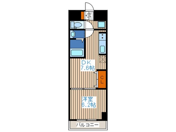 シティ連坊Ⅶの物件間取画像